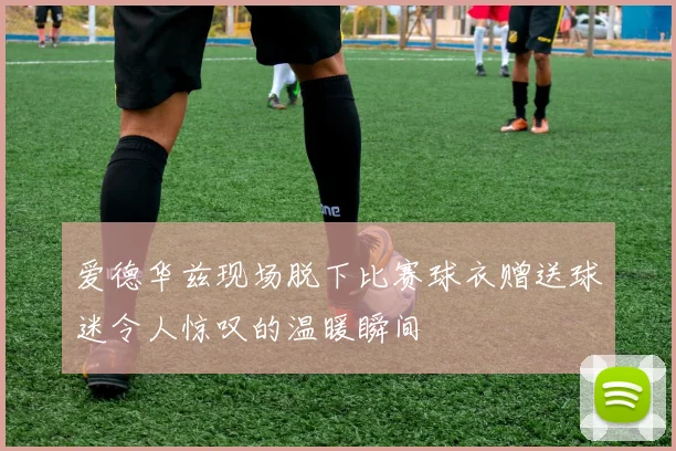 爱德华兹现场脱下比赛球衣赠送球迷令人惊叹的温暖瞬间